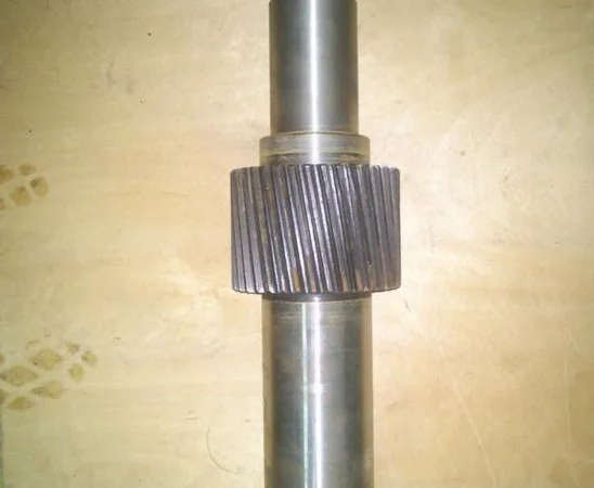 Вал-шестерни и шестерни редуктора грануляторов ОГМ 1,  5 ОГМ 0,  8 - фото № 4