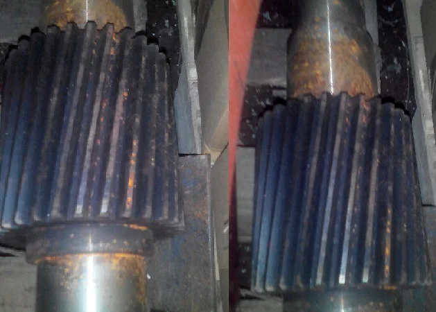 Вал-шестерни и шестерни редуктора грануляторов ОГМ 1,  5 ОГМ 0,  8 - фото № 17