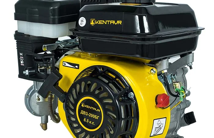 Двигатель комбинированный газ бензин + муфта сцепления со шкивом Кентавр ДВЗ-210Б - фото № 2