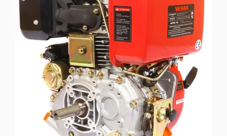 Двигатель дизельный 12 л.с. Weima WM188FBE - фото № 2