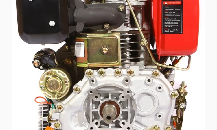 Двигатель дизельный 12 л.с. Weima WM188FBE - фото № 3