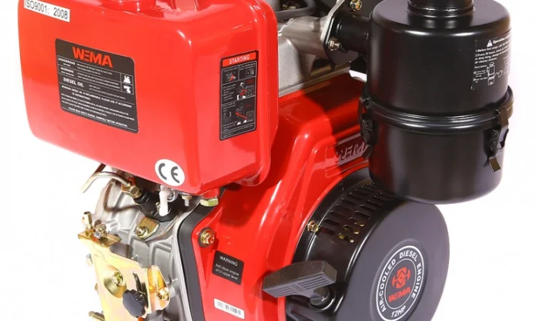 Двигатель дизельный 12 л.с. Weima WM188FBE - фото № 7