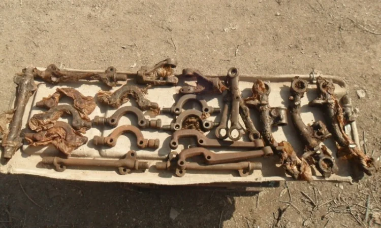 Новые оригинальные элементы передней подвески ВОЛГА ГАЗ - 21 - фото № 1