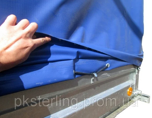 Эспандер шнур резиновый в защитной оплетке для тента на прицеп, кузов зерновоза, фуру - фото № 1