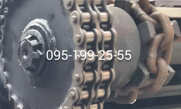 Вал ведучий ПРТ-10; зірочка Z-28 ПРТ-10; зірочка Z-6 (ведуча - фото № 1