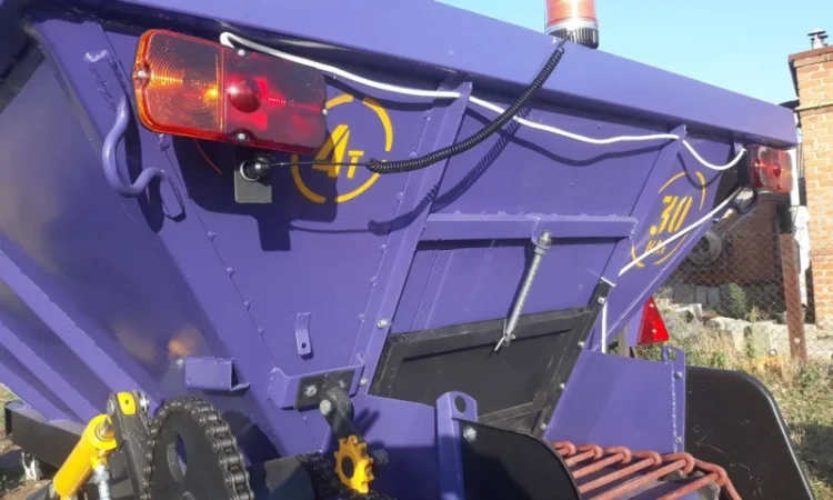 Транспортер разбрасывателя минеральных удобрений РМГ-4 РУМ-4 МВУ-4 - фото № 2