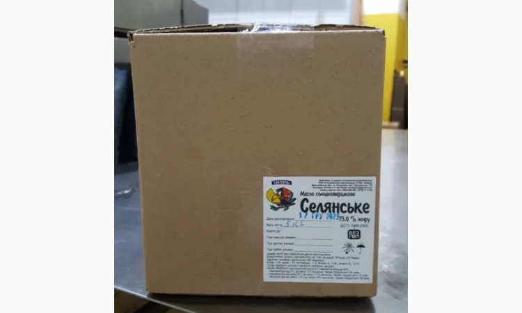 Продам Масло солодковершкове "Селянське", ТМ "ЛЕПОТА" 73% жиру, моноліт - фото № 1