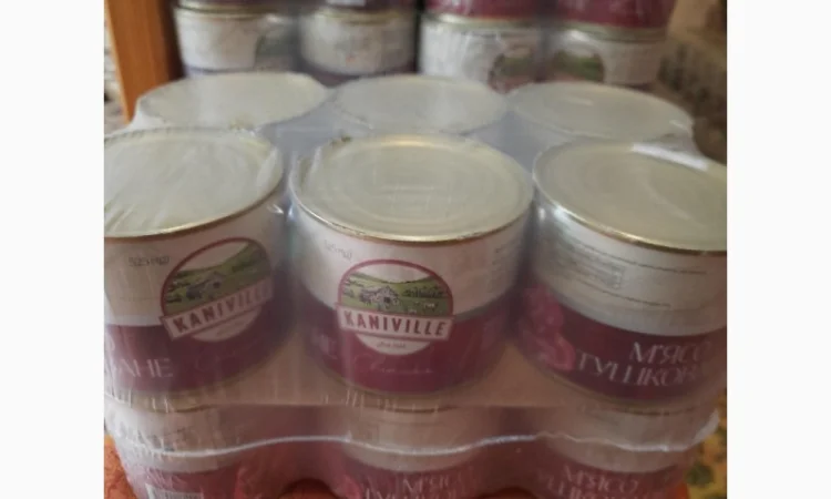 Продам високоякісні тушенку, паштети та каши з м'ясом від українського виробника - фото № 1