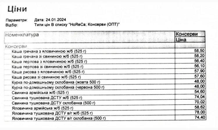 Тушонка яловича свинячя куряча - фото № 2