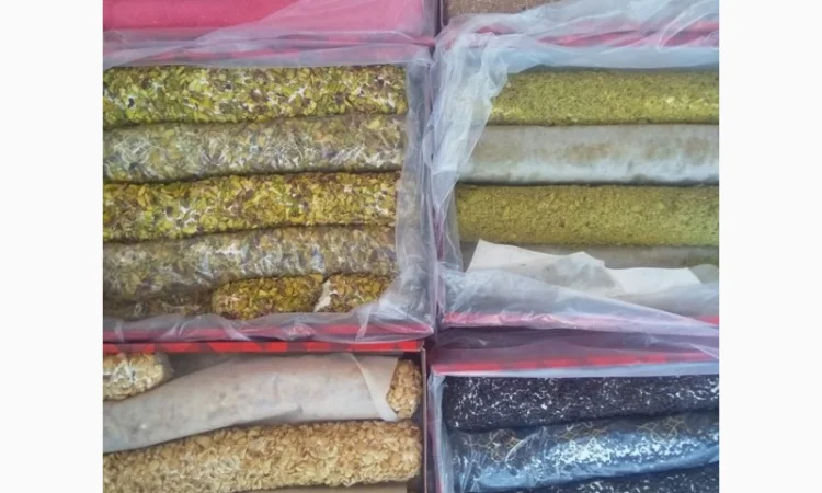 Рахат лукум, Рулет, Фруктовый, Султан, Микс восточные сладости в ассортименте Опт, Розница - фото № 3