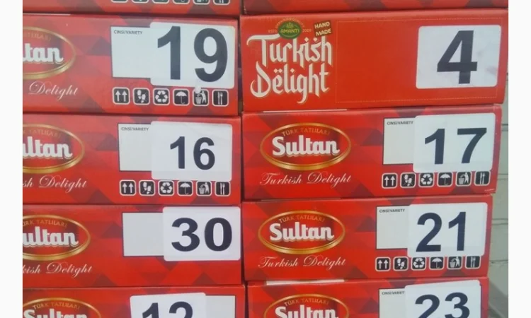 Рахат лукум, Рулет, Фруктовый, Султан, Микс восточные сладости в ассортименте Опт, Розница - фото № 4
