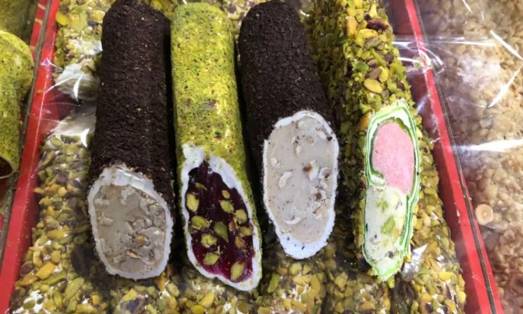 Рахат лукум, Рулет, Фруктовый, Султан, Микс восточные сладости в ассортименте Опт, Розница - фото № 5