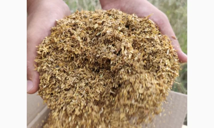 Табак Импортный Вирджиния Голд, золотистий, для сигарет 1 килограмм - фото № 1