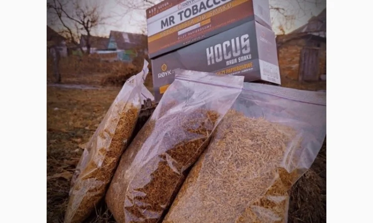 Табак импорт для сигарет 1 кг, ароматный, чистый, Винстон, Мальборо, Бонд, Вирджиния Голд - фото № 1