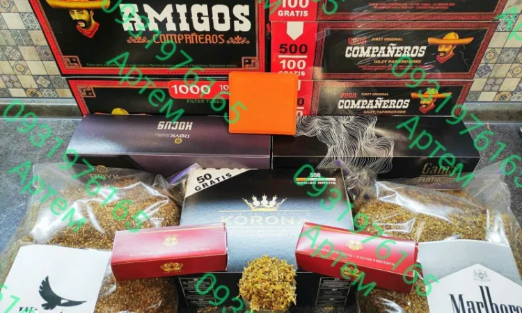 Качественный Табак  для сигарет 1 кг: Вирджиния голд /Фабричный табак/ БЕСПЛАТНАЯ АРОМАТИЗАЦИЯ - фото № 4