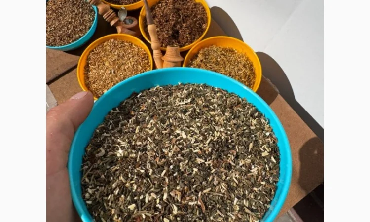 Махорка для сигарет 1 кг,  міцна та середня ОПТ Хлопья Вірджинія Берлі Імпорт - фото № 1