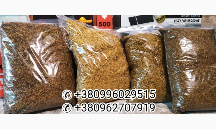 Фабричний тютюн для сигарет 1 кг , Ферментований, Капітан Блек, <span style="background-color: #fed034; color: black;">Парламент</span>, Кемел, Честерфілд, Кентукі, Голд - фото № 1