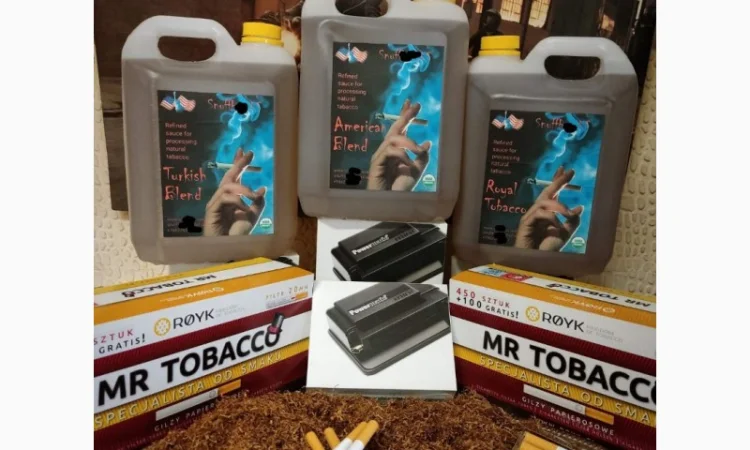 Табачный соус ароматизатор American blend для соусирования и ароматизации табака - фото № 1