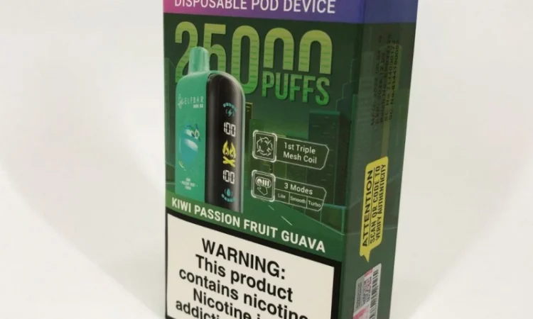 Електрона сигарета ELF BAR Raya 25000 тяг (Киви-Гуава) - фото № 3