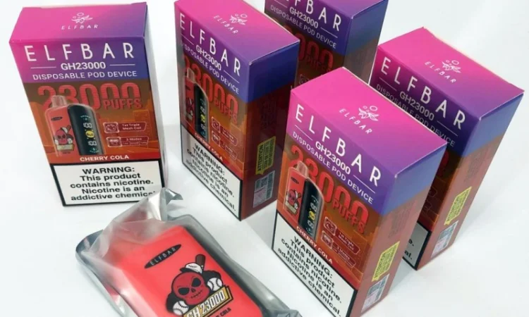 Електрона сигарета ELF BAR 5% на 23000 тяг (Вишня Кола) - фото № 4