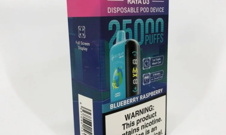 POD система ELF BAR Raya 25000 тяг, (Чорниця-Малина) - фото № 1