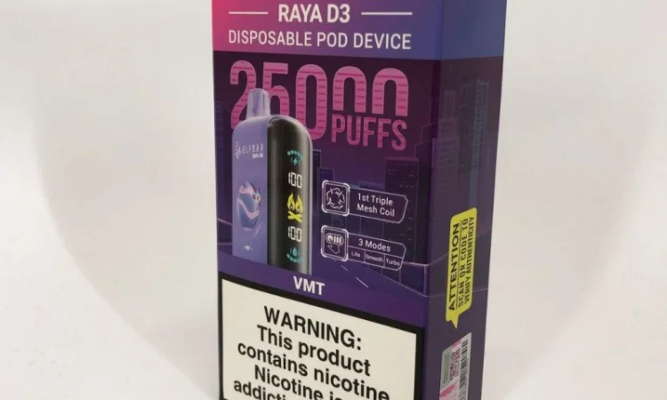 ПОД система ELF BAR Raya 25000 тяг, (Ягоди VMT) - фото № 4