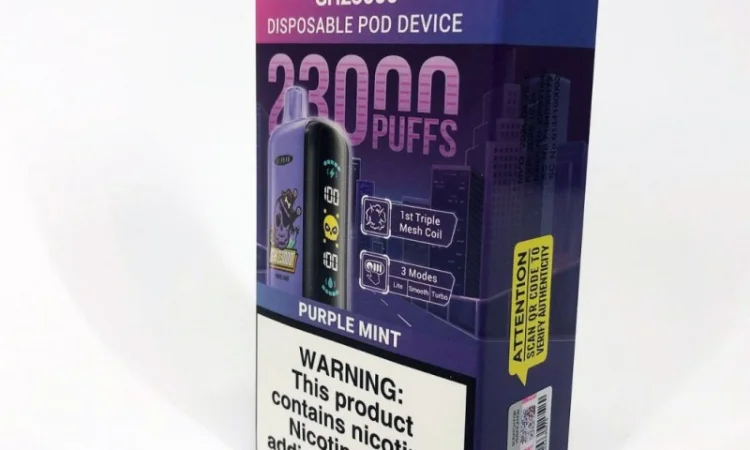 POD система ELF BAR 23000 тяг 5%, Пурпурна Мята - фото № 5