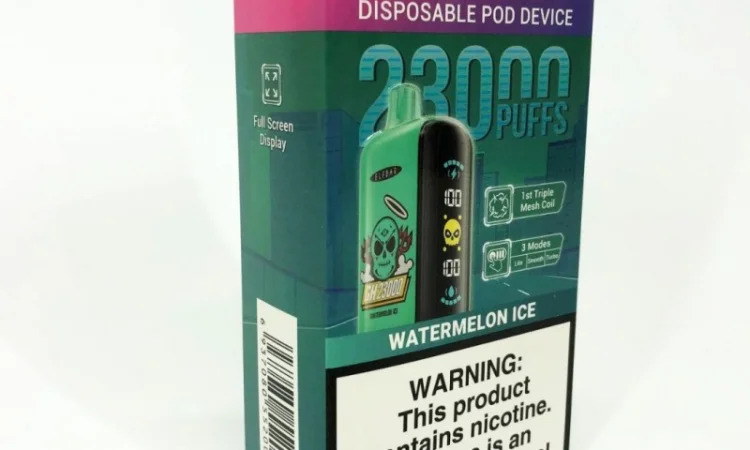 Електрона сигарета ELF BAR 5% на 23000 тяг (Льодяний Кавун) - фото № 4