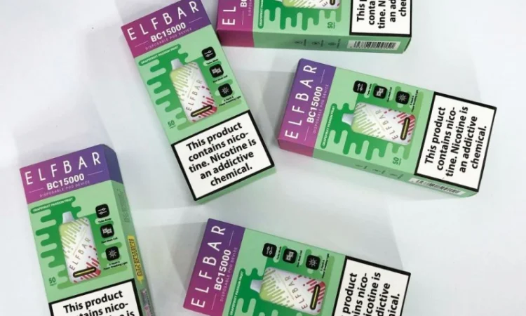 Е-сигарета ELF BAR 5% 15000 тяг, Грейпфрут Маракуя - фото № 3