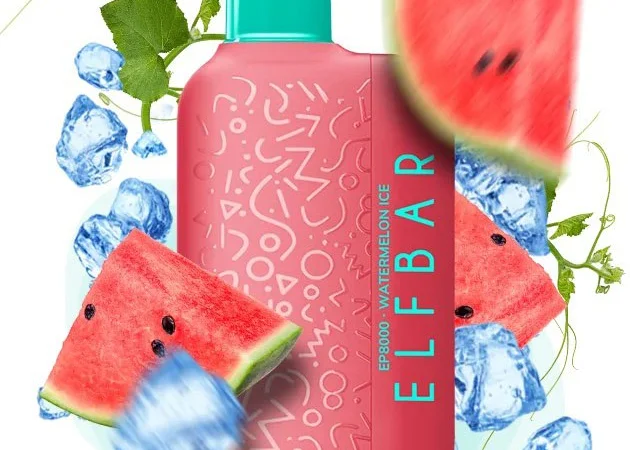 ПОД-система Elf Bar EP 8000 тяг, 5%. Кавун з льодом - фото № 1