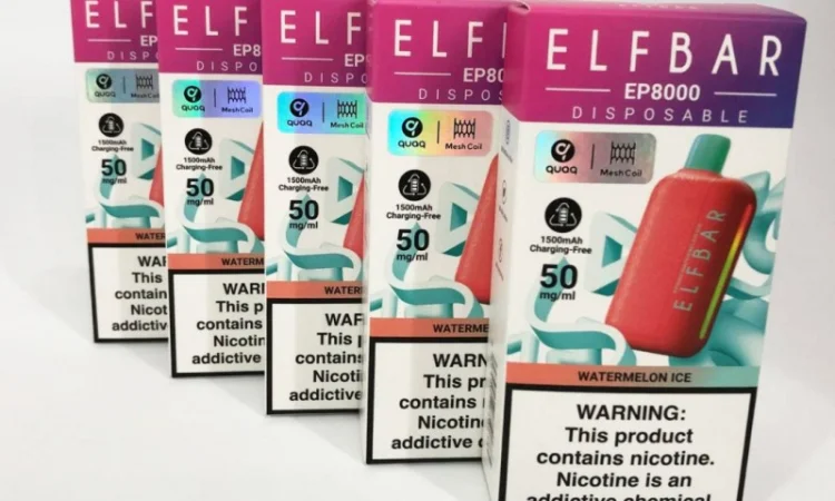 ПОД-система Elf Bar EP 8000 тяг, 5%. Кавун з льодом - фото № 2