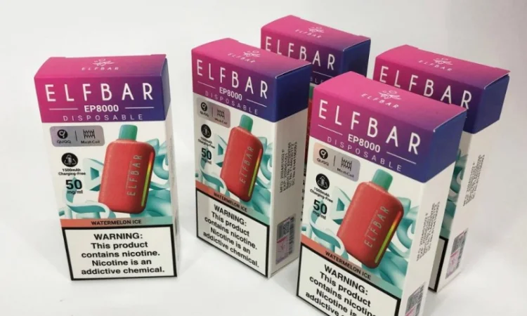 ПОД-система Elf Bar EP 8000 тяг, 5%. Кавун з льодом - фото № 3