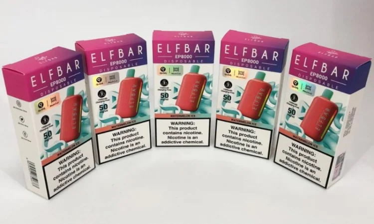 ПОД-система Elf Bar EP 8000 тяг, 5%. Кавун з льодом - фото № 4