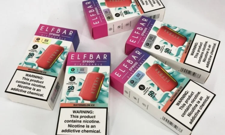 ПОД-система Elf Bar EP 8000 тяг, 5%. Кавун з льодом - фото № 5