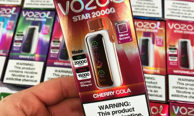 Сигарета Vozol Star 20000 тяг • Вишня • Кола • - фото № 2