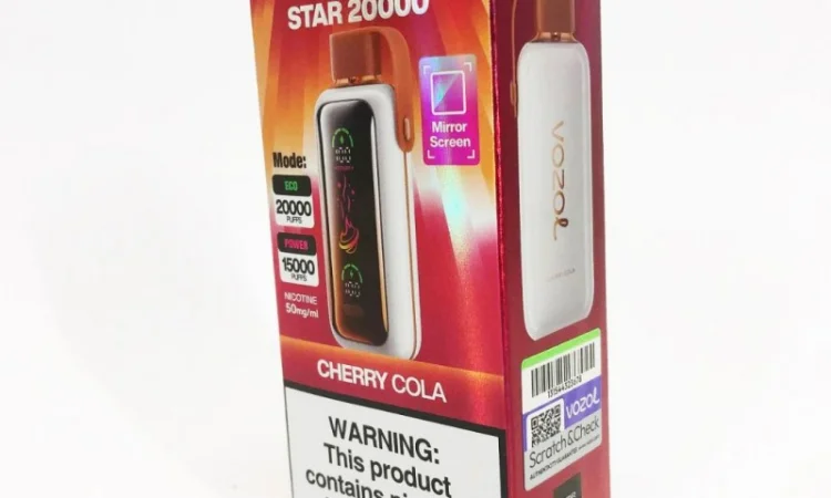 Сигарета Vozol Star 20000 тяг • Вишня • Кола • - фото № 3