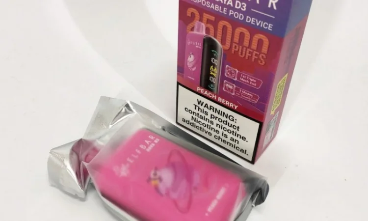 POD система ELF BAR Raya 25000 тяг, (Персик Ягоди) - фото № 2