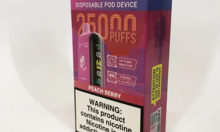 POD система ELF BAR Raya 25000 тяг, (Персик Ягоди) - фото № 3