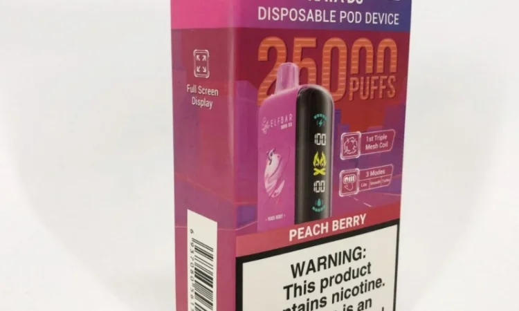 POD система ELF BAR Raya 25000 тяг, (Персик Ягоди) - фото № 4