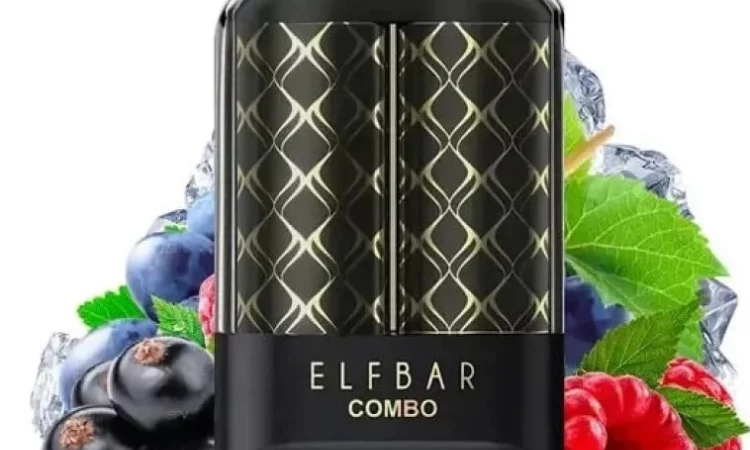 Сигарета з перемиканням смаків ELF BAR 25000 тяг • Смородина-Малина <=> Виноград • - фото № 1