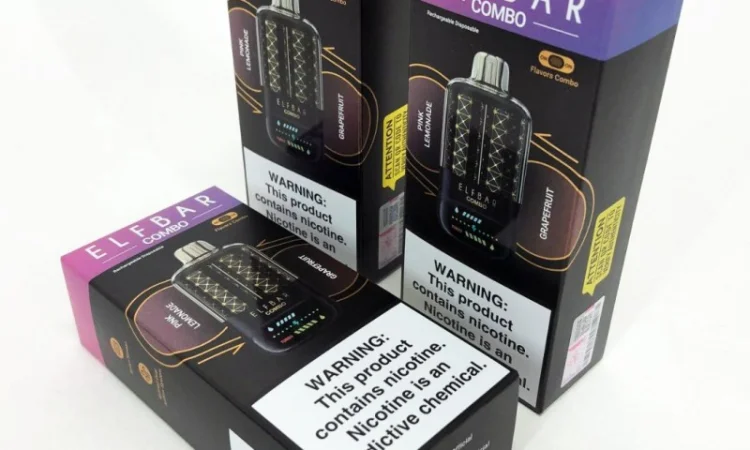 Сигарета з перемиканням смаків ELF BAR 25000 тяг • Рожевий лимонад <=> Грейфрут • - фото № 4