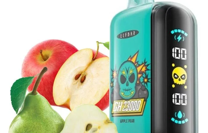 Електрона сигарета ELF BAR 5% на 23000 тяг (Яблуко Груша) - фото № 1