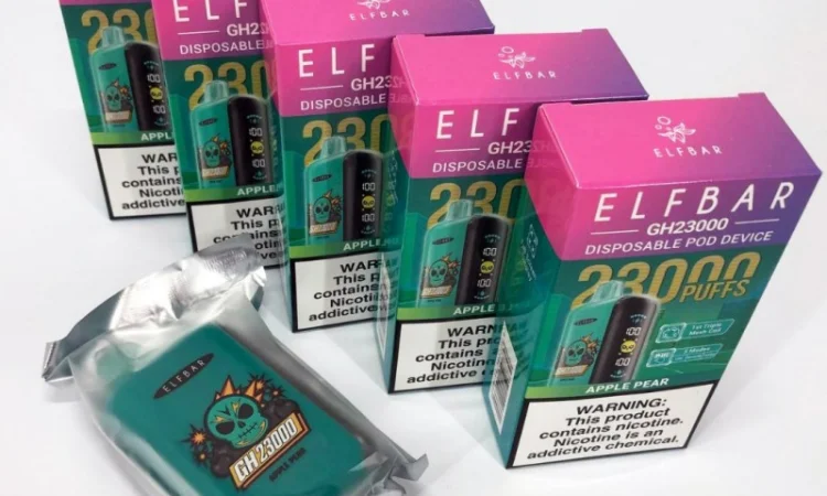 Електрона сигарета ELF BAR 5% на 23000 тяг (Яблуко Груша) - фото № 2