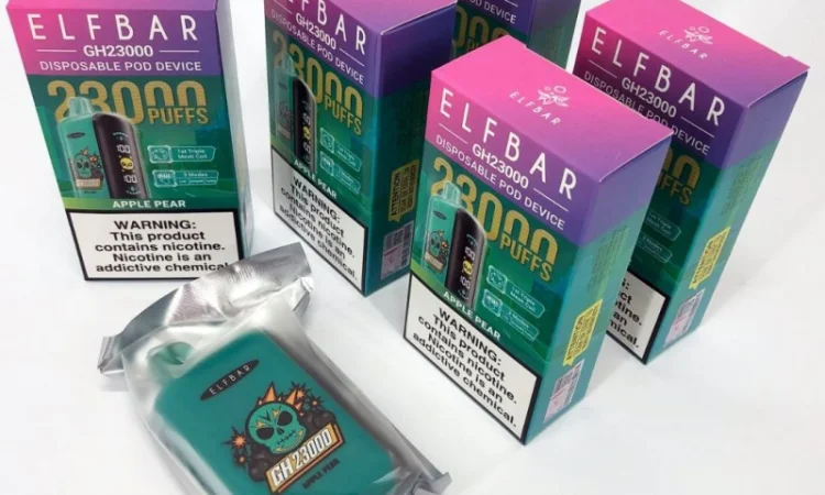 Електрона сигарета ELF BAR 5% на 23000 тяг (Яблуко Груша) - фото № 6