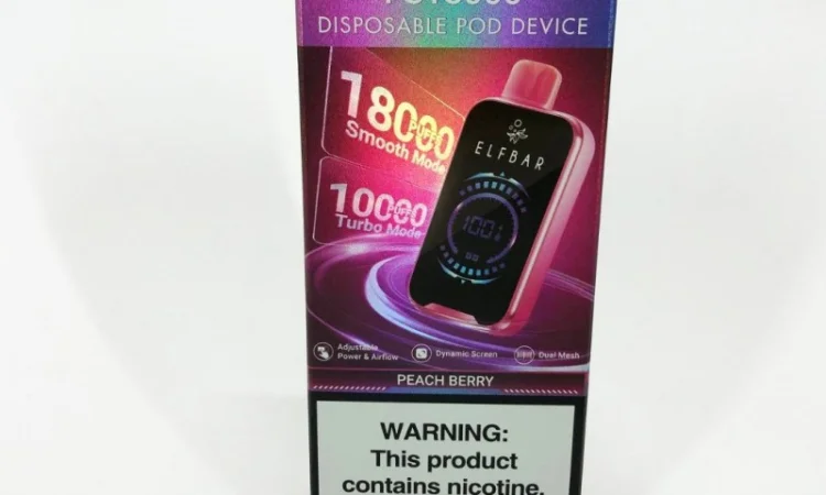 ПОД-система ELF BAR FS 18000 тяг 5%. Персик Ягоди - фото № 3