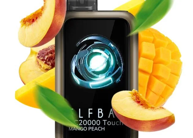 Сенсорна сигарета ELFBAR ВС 20000 тяг (Манго - Персик) - фото № 1