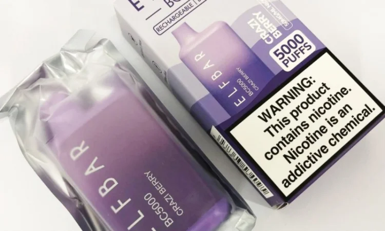 Ел сигарета ELF BAR 5000 тяг Шалені Ягоди 5% - фото № 4