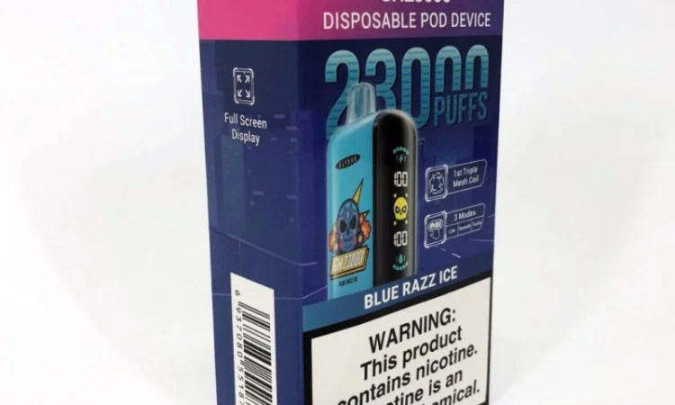 Електрона сигарета ELF BAR 5% на 23000 тяг (Синя Малина) - фото № 4