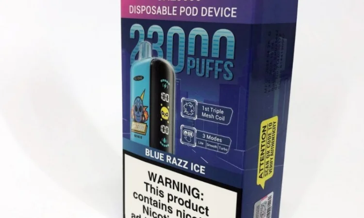 Електрона сигарета ELF BAR 5% на 23000 тяг (Синя Малина) - фото № 6