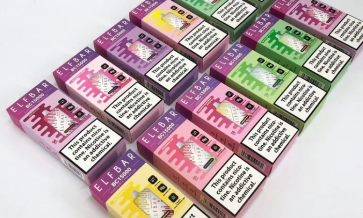 Ел сигарета ELF BAR 5% 15000 тяг Кисле Яблуко - фото № 5